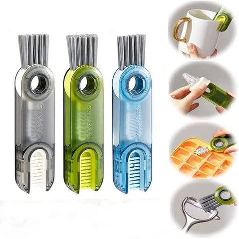 3 in 1 Multifunctional Cleaning Brush (Pack of 2)