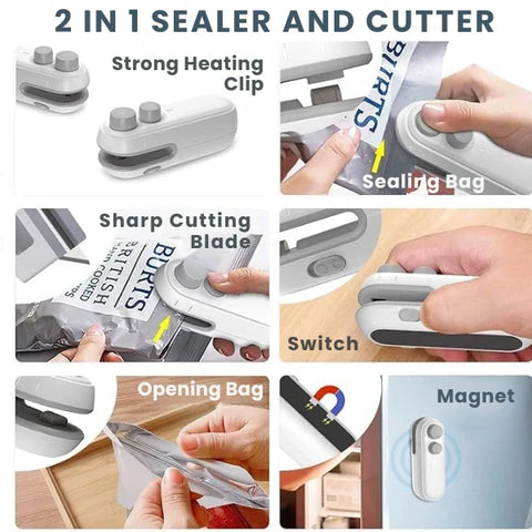 Portable Mini Sealer Machine (Battery Operated)