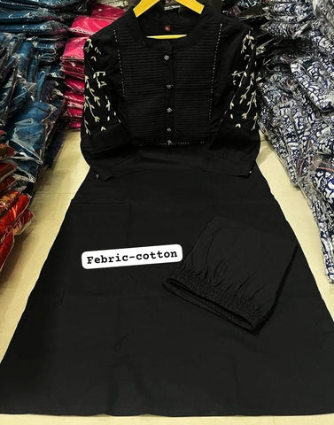 Elegance Edition Kurti-Pant Set