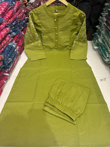 Elegance Edition Kurti-Pant Set