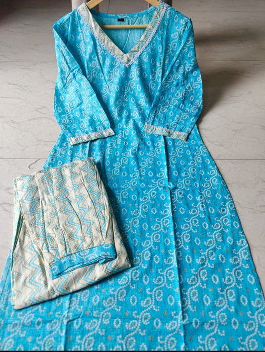 Cotton Afgani Pant set