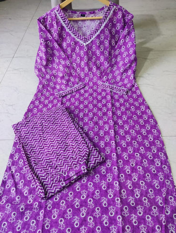 Cotton Afgani Pant set