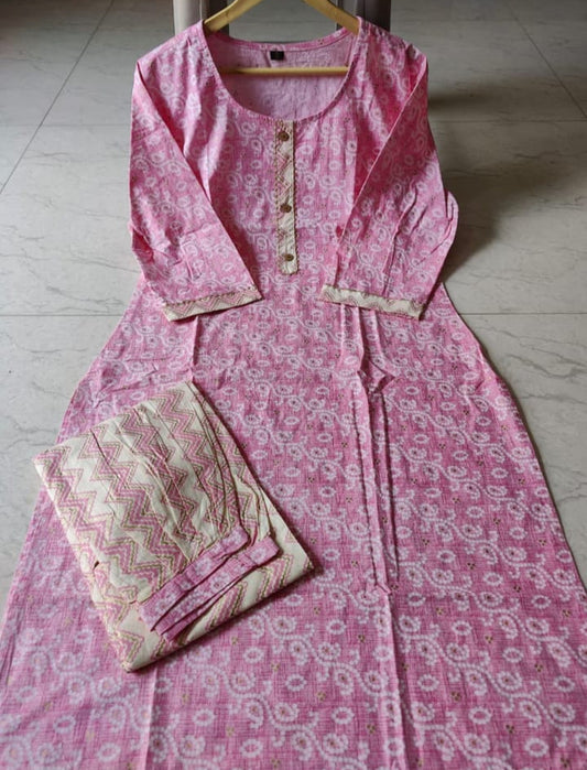 Cotton Afgani Pant set