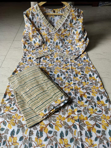 Cotton Afgani Pant set