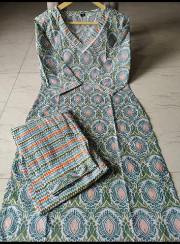 Cotton Afgani Pant set