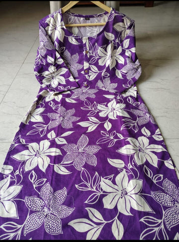 Cotton Printed kurti