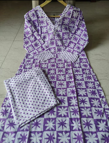 Cotton or Rayon kurti pant