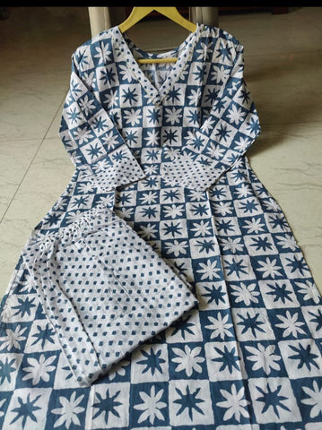 Cotton or Rayon kurti pant