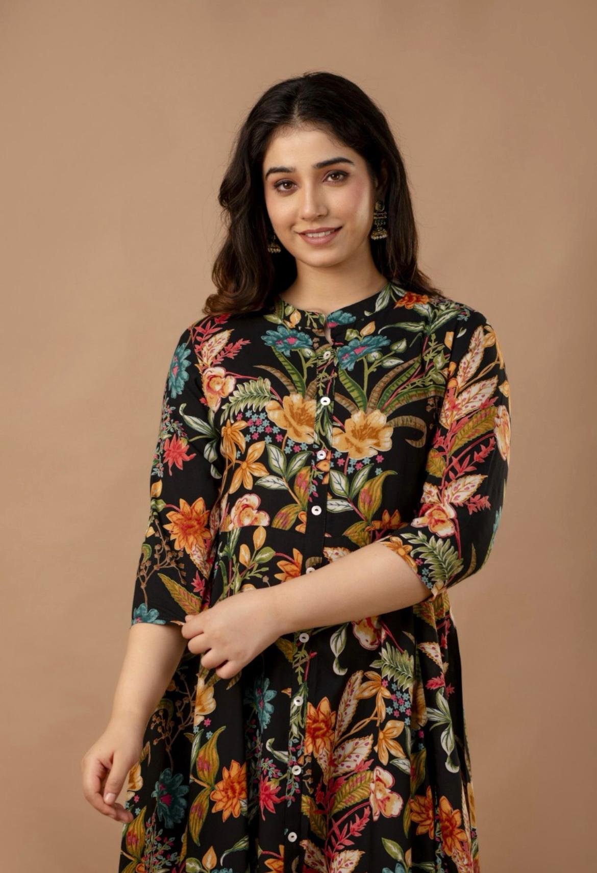 Premium Rayon Midi Kurti – Everyday Ethnic Wear