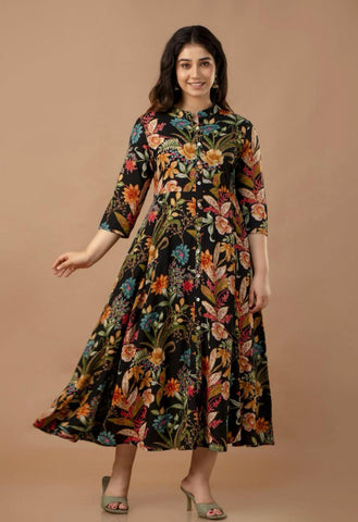 Premium Rayon Midi Kurti – Everyday Ethnic Wear