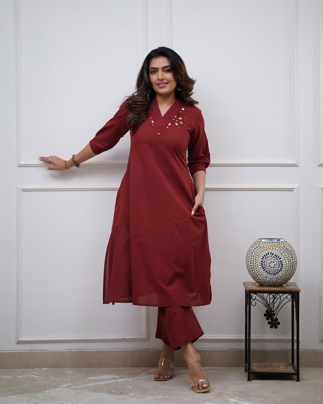 Noor Cotton Kurti Set