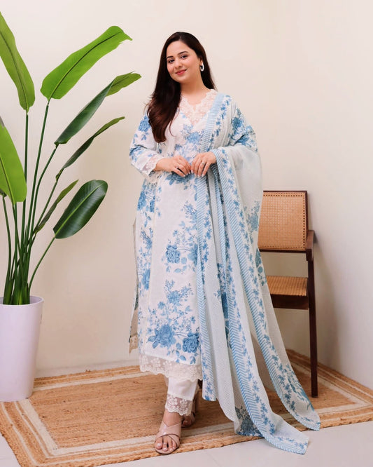 Kurti Pant Dupatta set