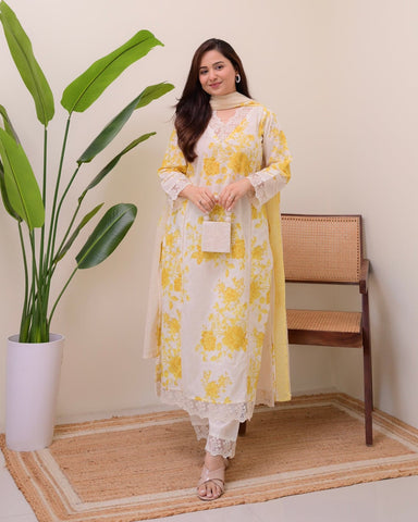 Kurti Pant Dupatta set