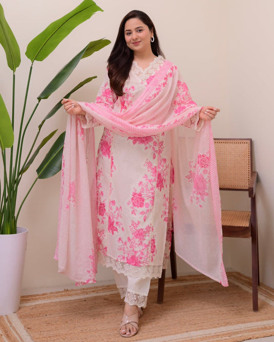 Kurti Pant Dupatta set