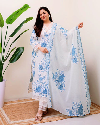 Kurti Pant Dupatta set