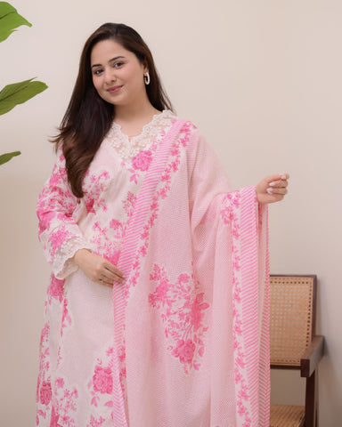 Kurti Pant Dupatta set