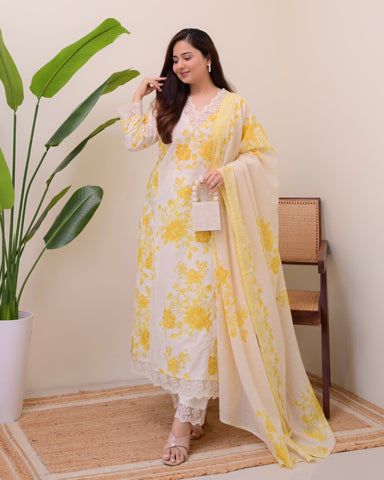 Kurti Pant Dupatta set