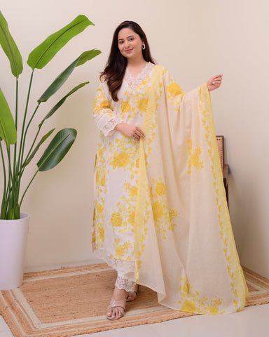 Kurti Pant Dupatta set