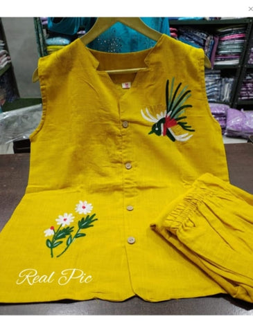 Beautiful cotton slub cord sets