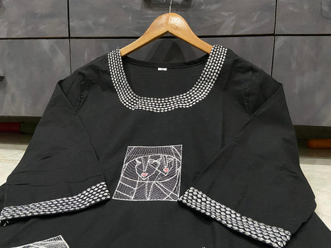 Noir Muse Embroidered Co-Ord Set