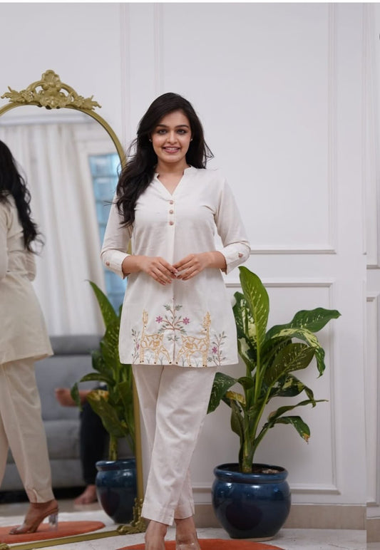 Sunkissed Meadow Cotton Co-Ord Set