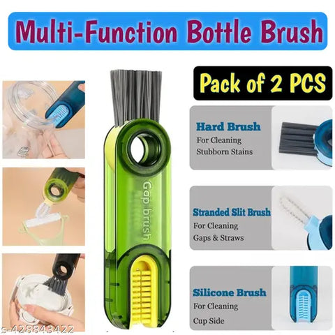 3 in 1 Multifunctional Cleaning Brush (Pack of 2)